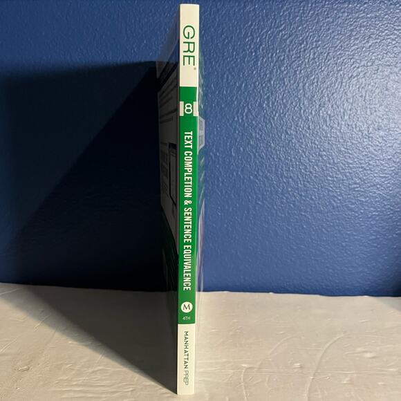 GRE Text Completion & Sentence Equivalence - Text Book - Picture 3 of 7